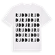 Ruddu ordlek t-shirt