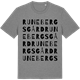 Mid Heather Gray t-shirt med Runebergs gård ordlek t-shirt
