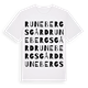 Runebergs gård ordlek t-shirt