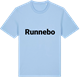 Blue Soul t-shirt med Runnebo fetstil t-shirt