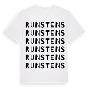 Runstens ordlek t-shirt – ekologisk bomull t-shirt från Pinshirt