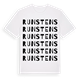 Runstens ordlek t-shirt