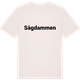 Vintage White t-shirt med Sågdammen fetstil t-shirt