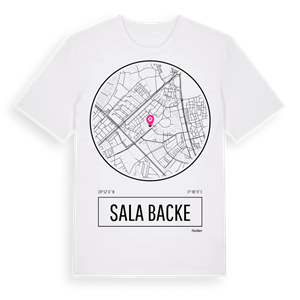 Sala backe t-shirt – ekologisk bomull t-shirt från Pinshirt