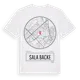 White t-shirt med Sala Backe t-shirt