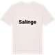 Vintage White t-shirt med Salinge fetstil t-shirt