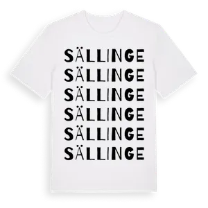 Sällinge ordlek t-shirt – ekologisk bomull t-shirt från Pinshirt