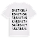 Salta skär ordlek t-shirt