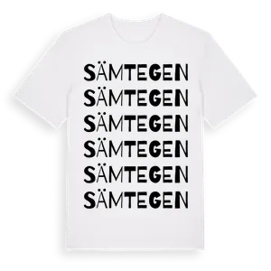 Sämtegen ordlek t-shirt – ekologisk bomull t-shirt från Pinshirt