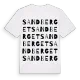 Sandberget ordlek t-shirt