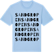Blue Soul t-shirt med Sandgropen ordlek t-shirt