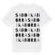 Sandika Norra ordlek t-shirt