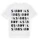 Sandviks äng ordlek t-shirt