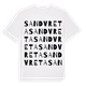 Sandvreta ordlek t-shirt