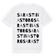 Sara Stinas torg ordlek t-shirt