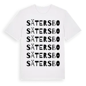 Sätersbo ordlek t-shirt – ekologisk bomull t-shirt från Pinshirt