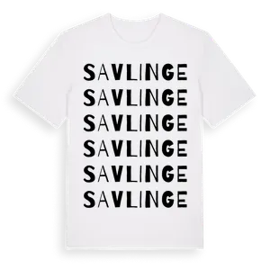 Savlinge ordlek t-shirt – ekologisk bomull t-shirt från Pinshirt