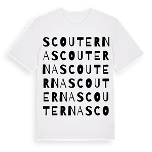 Scouterna ordlek t-shirt – ekologisk bomull t-shirt från Pinshirt