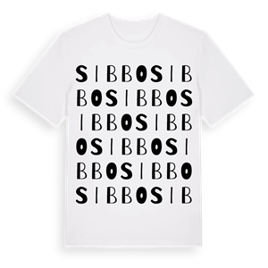 Sibbo ordlek t-shirt – ekologisk bomull t-shirt från Pinshirt