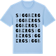 Blue Soul t-shirt med Siggberg ordlek t-shirt