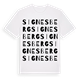 Signesberg ordlek t-shirt