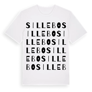 Sillebo ordlek t-shirt – ekologisk bomull t-shirt från Pinshirt