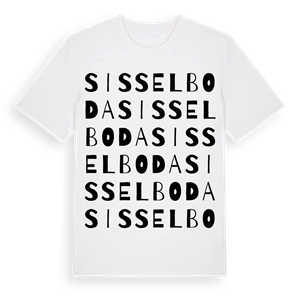 Sisselboda ordlek t-shirt – ekologisk bomull t-shirt från Pinshirt