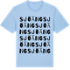 Blue Soul t-shirt med Sjöäng ordlek t-shirt