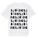 Sjöäng ordlek t-shirt