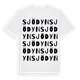 Sjödyn ordlek t-shirt