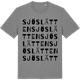 Mid Heather Gray t-shirt med Sjöslätten ordlek t-shirt