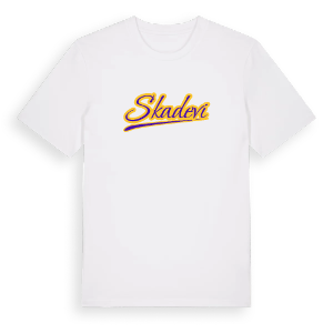 Skadevi baseball t-shirt – ekologisk bomull t-shirt från Pinshirt