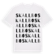Skallbo ordlek t-shirt