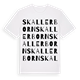 Skallerborn ordlek t-shirt