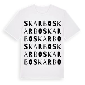 Skarbo ordlek t-shirt – ekologisk bomull t-shirt från Pinshirt