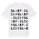 Skarp-Ekeby ordlek t-shirt