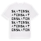 Skaten ordlek t-shirt