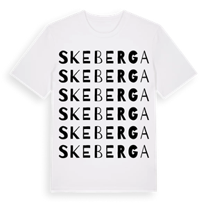 Skeberga ordlek t-shirt – ekologisk bomull t-shirt från Pinshirt