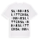 Skinnarslätten ordlek t-shirt