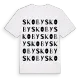 Skoby ordlek t-shirt