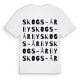 Skogs-Årby ordlek t-shirt