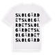 Skolgärdet ordlek t-shirt