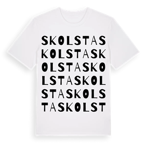 Skolsta ordlek t-shirt – ekologisk bomull t-shirt från Pinshirt