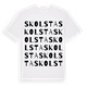 Skolsta ordlek t-shirt