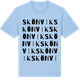 Blue Soul t-shirt med Skönvik ordlek t-shirt