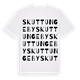 Skuttungeby ordlek t-shirt