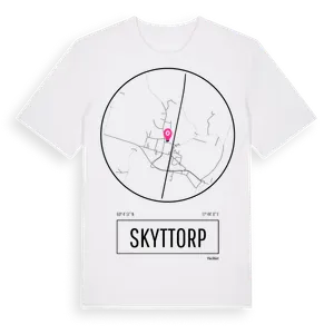 Skyttorp t-shirt – ekologisk bomull t-shirt från Pinshirt