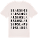 Vintage White t-shirt med Slarsbo ordlek t-shirt