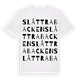 Slåttrabacken ordlek t-shirt
