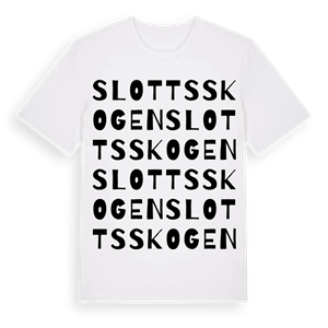Slottsskogen ordlek t-shirt – ekologisk bomull t-shirt från Pinshirt